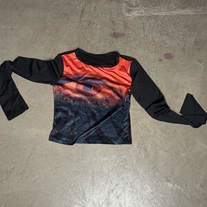 Graphic Long Sleeve Sweater